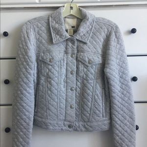Grey Quilted Levi’s Jacket